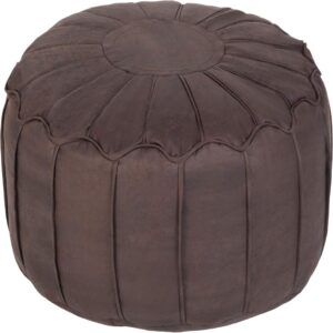 puff de ecopiel estilo marroqui