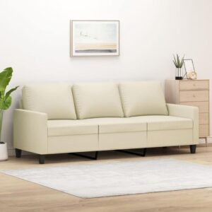 sofa de ecopiel tres plazas